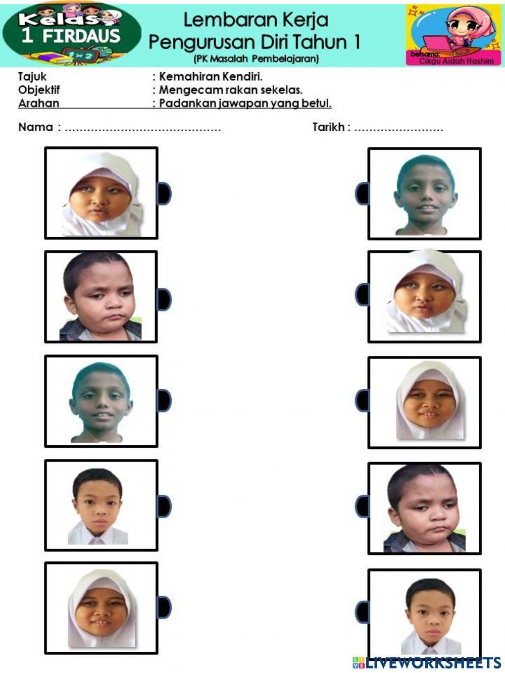 Mengenal rakan sekelas