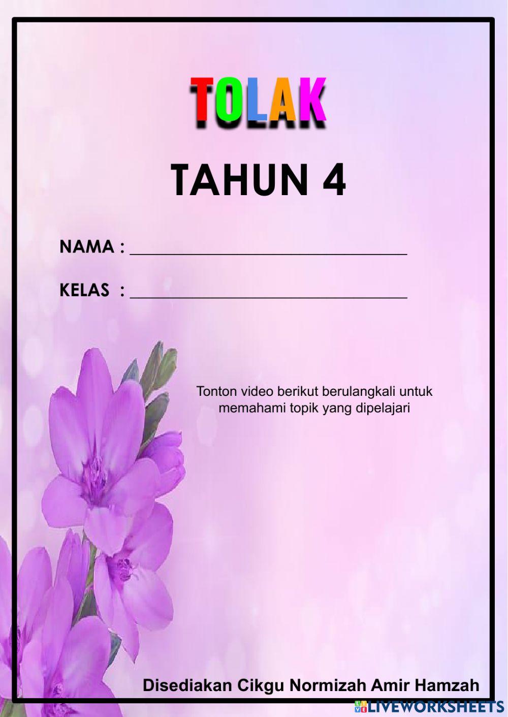 Matematik Tahun 4