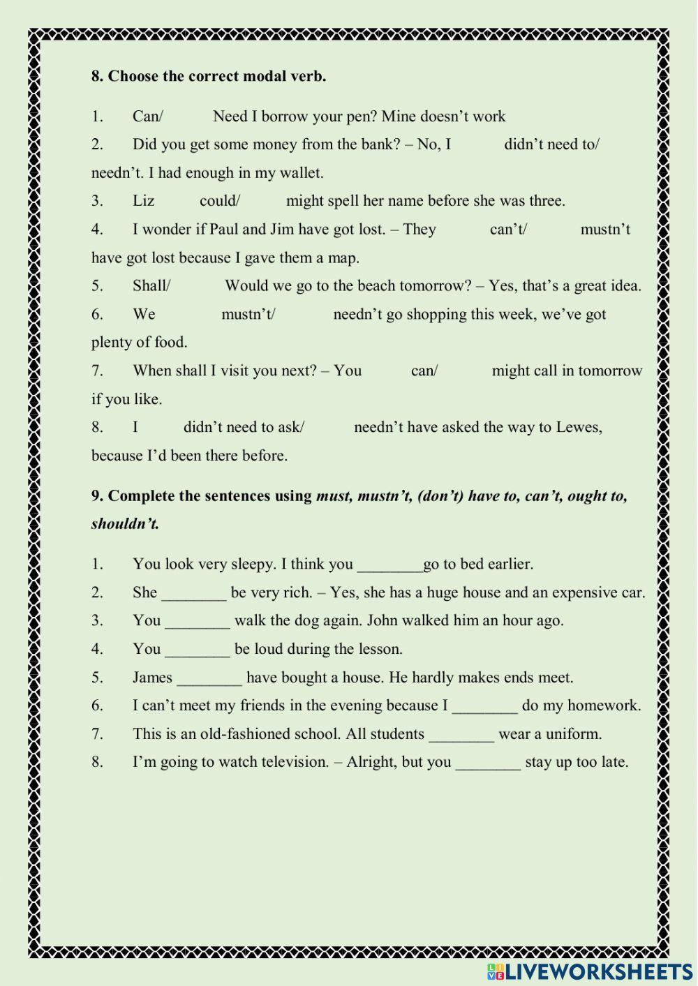 Spotlight 11, Module 5. Check work