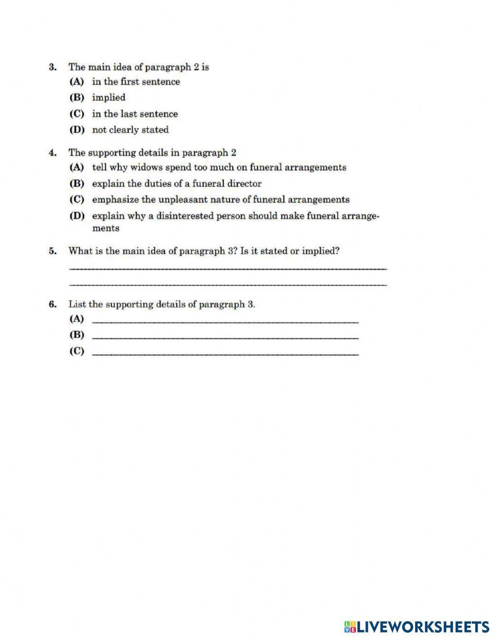 Reading Passages 11, 12