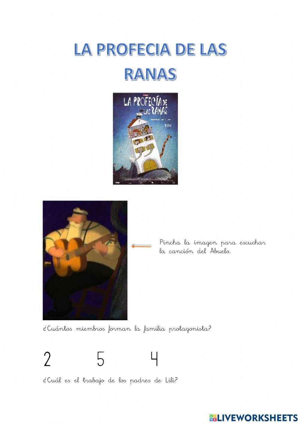 La profecía de las ranas