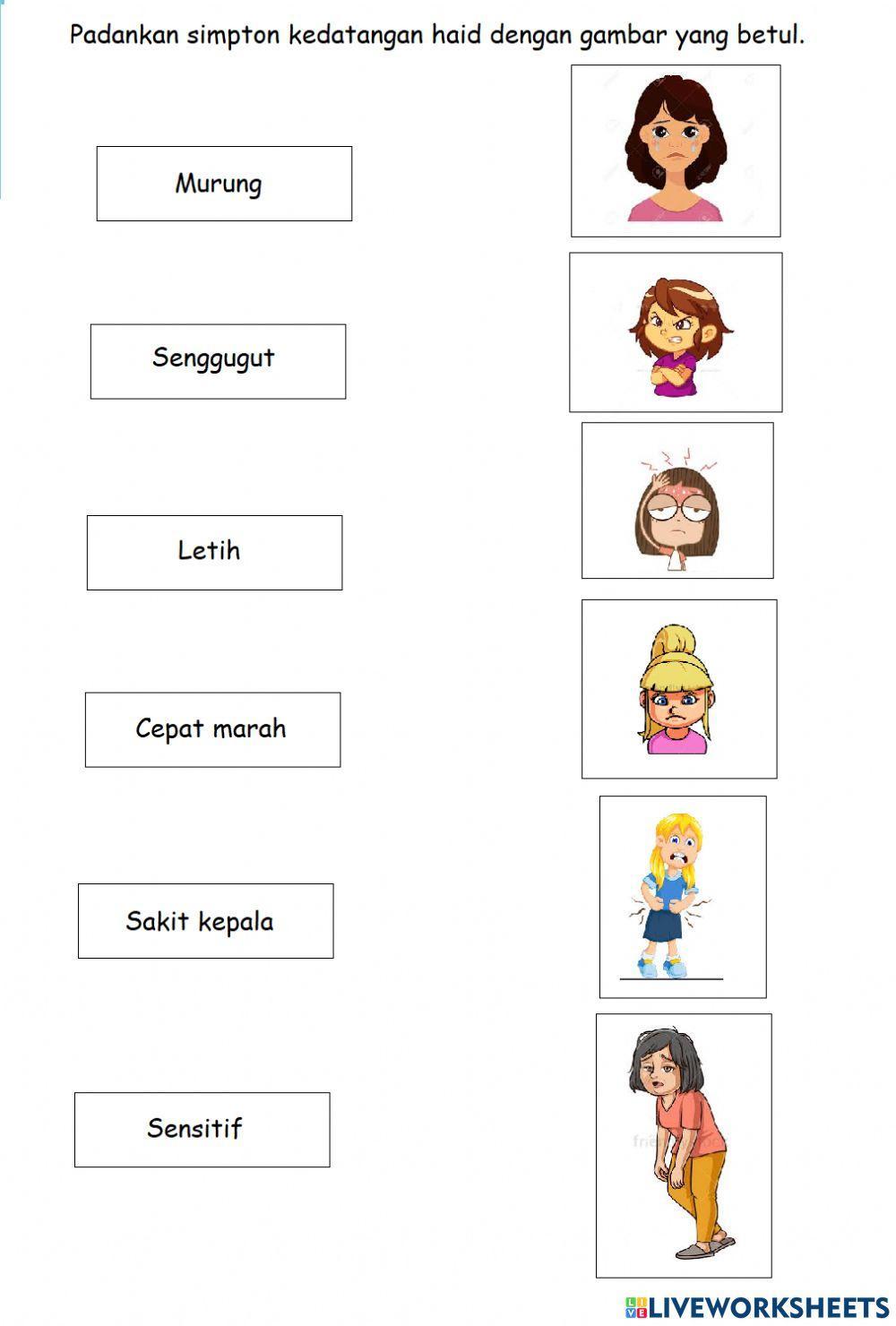 Simpton kedatangan haid