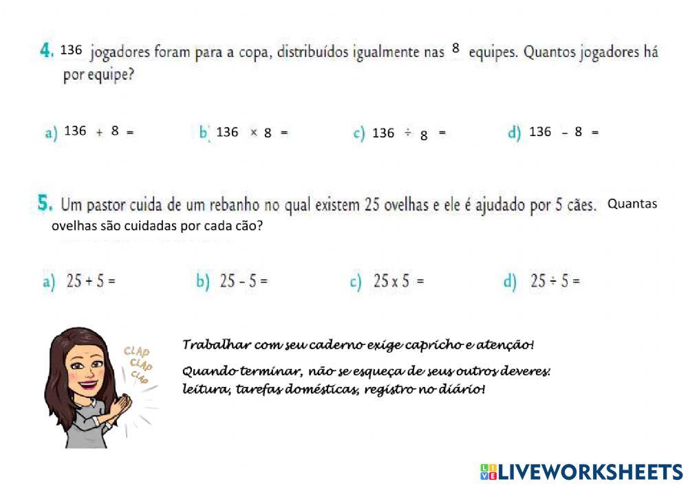 Multiplicação