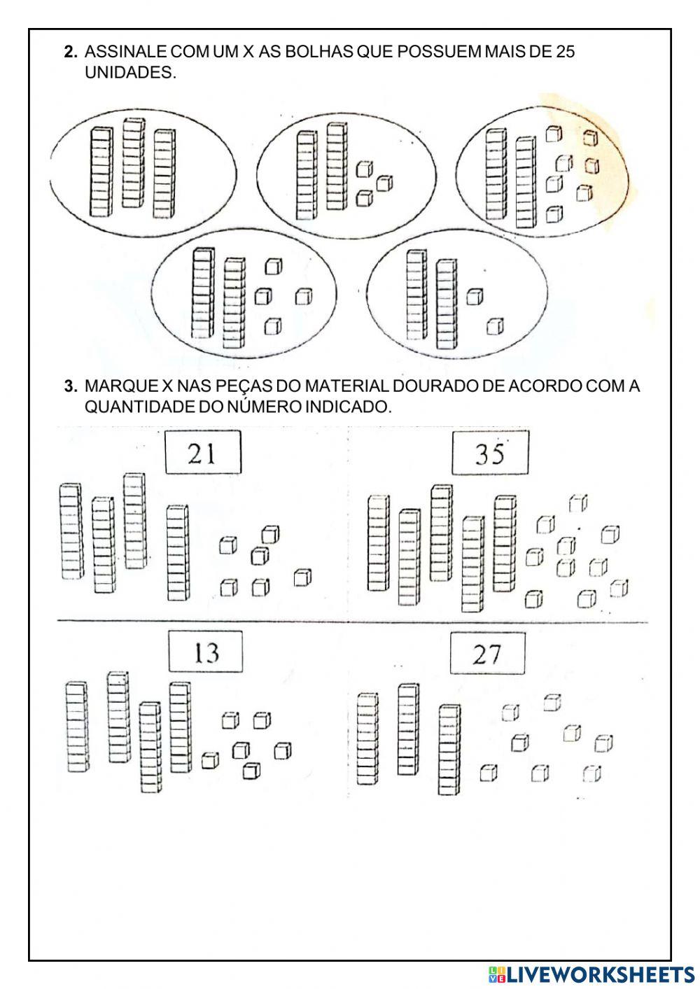 Avaliação continuada 1 Matemática