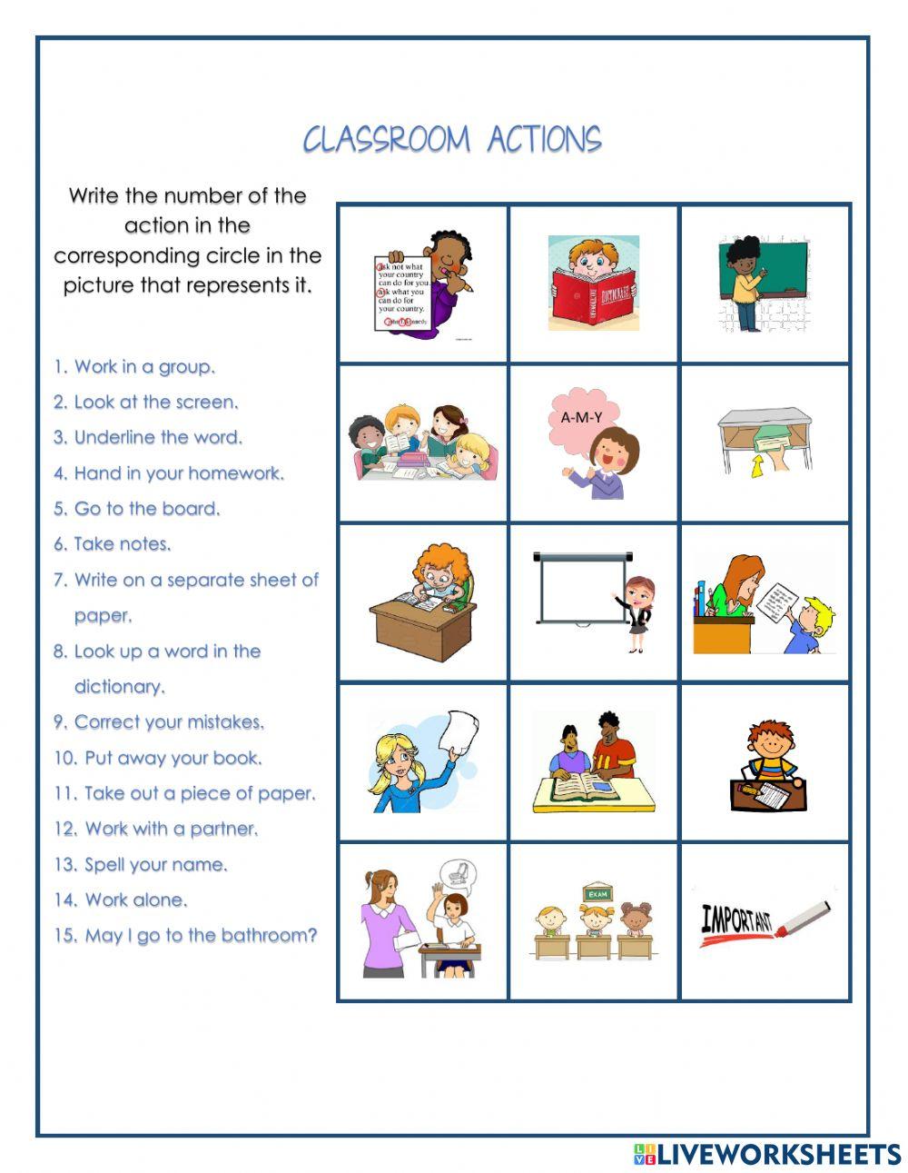 Classroom Activities