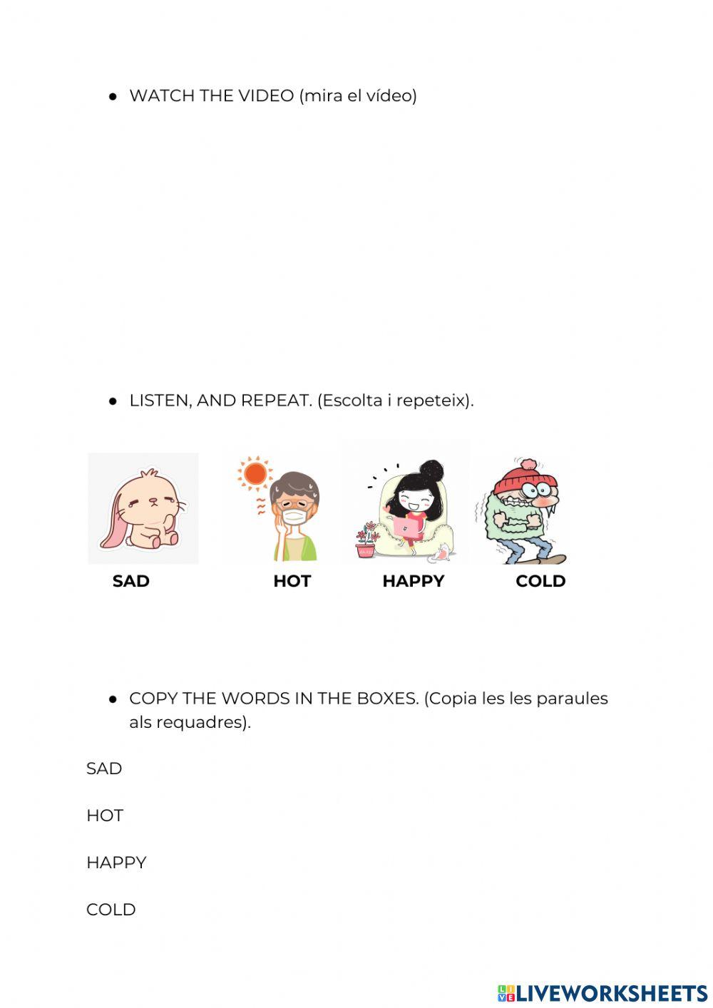 Are you happy? are you sad?