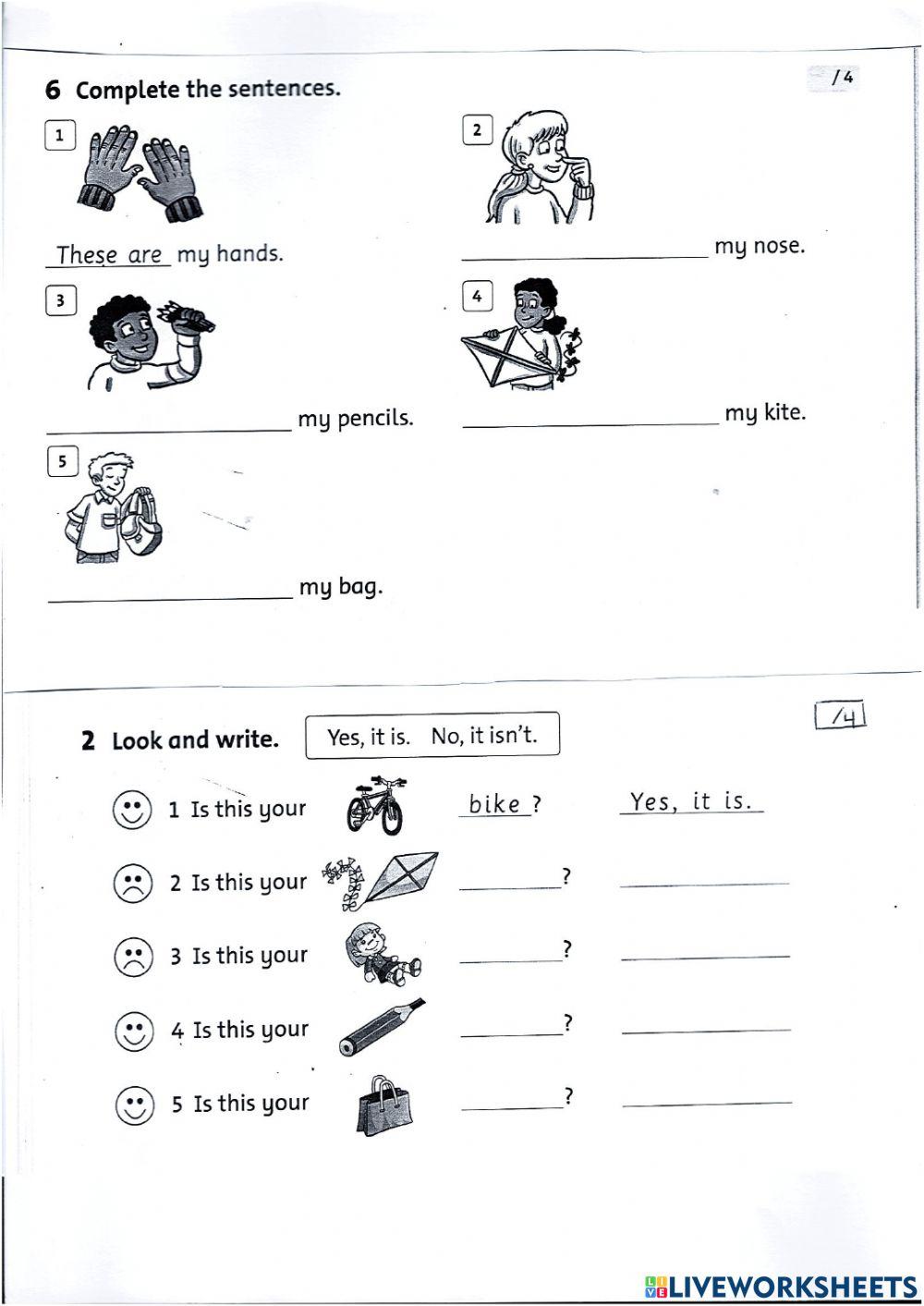 GRADE 1 FIRST TERM EXAM