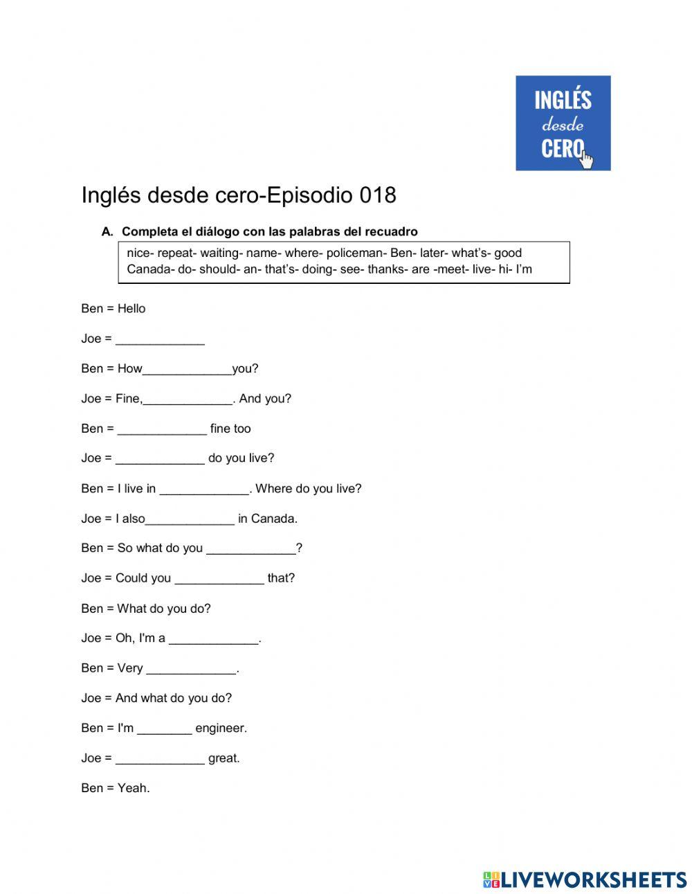 Inglés-desde-cero-Episodio 018