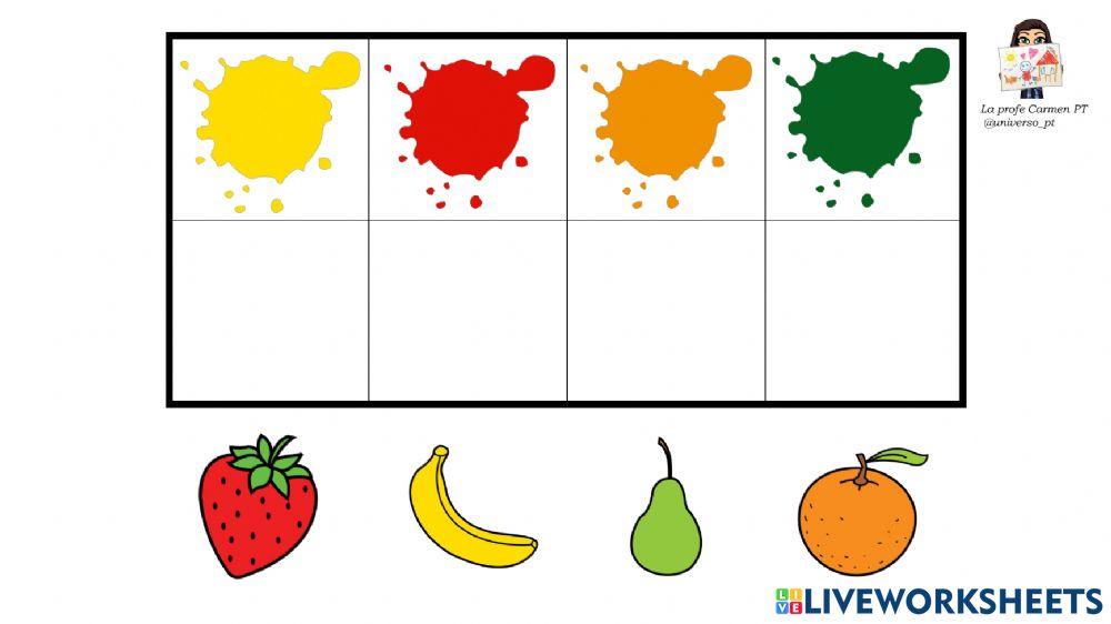 Frutas y colores I