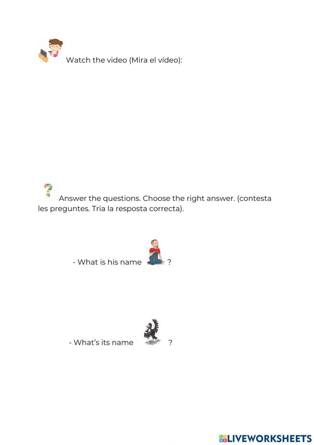 Rooms and things in a house