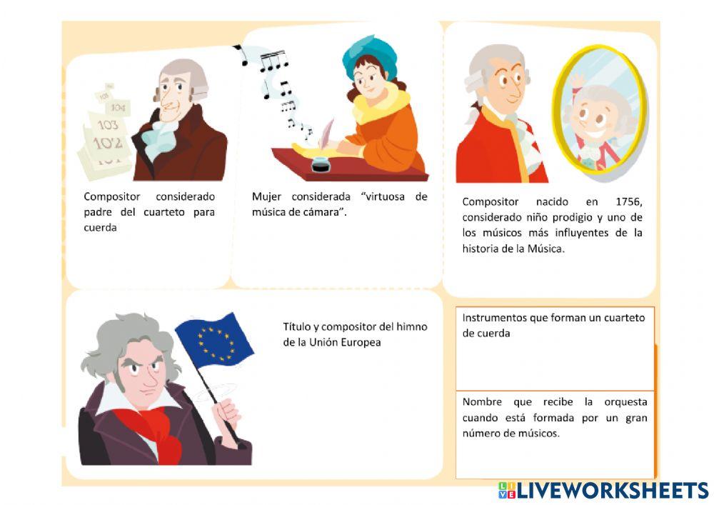 Compositores del Clasicismo