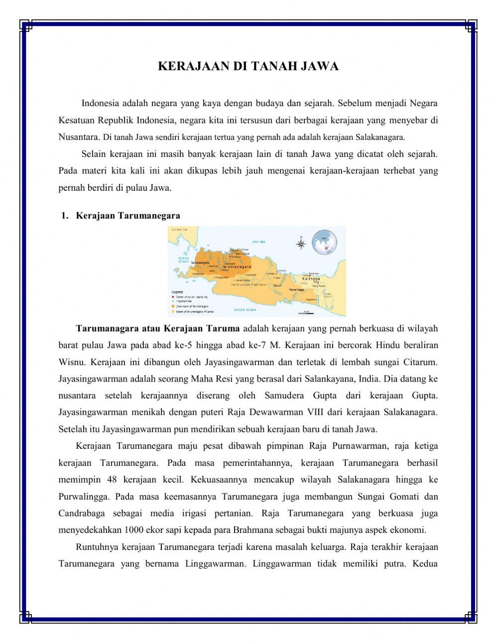 Kerajaan di Indonesia