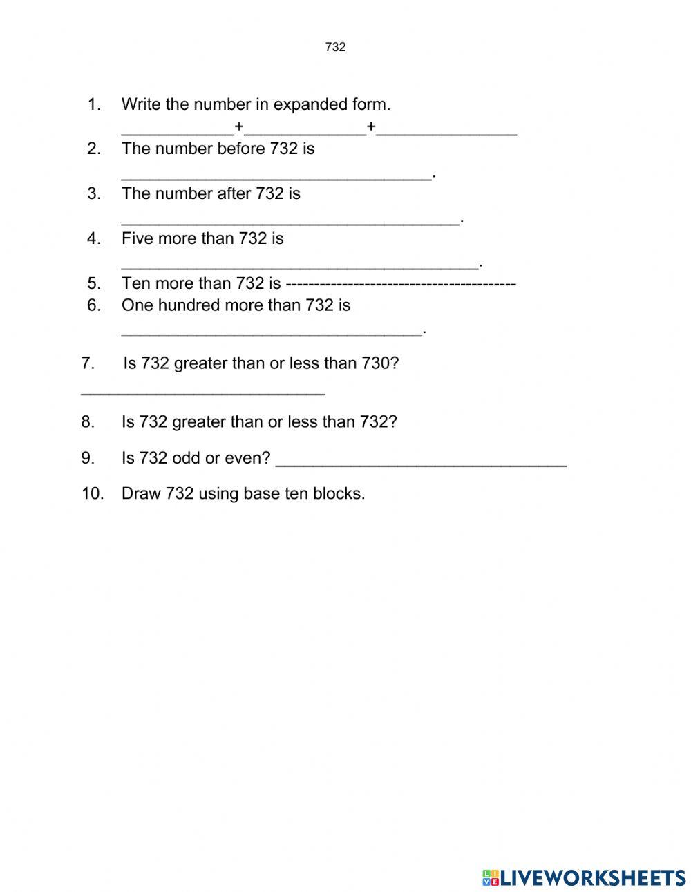 Number of the Day 732