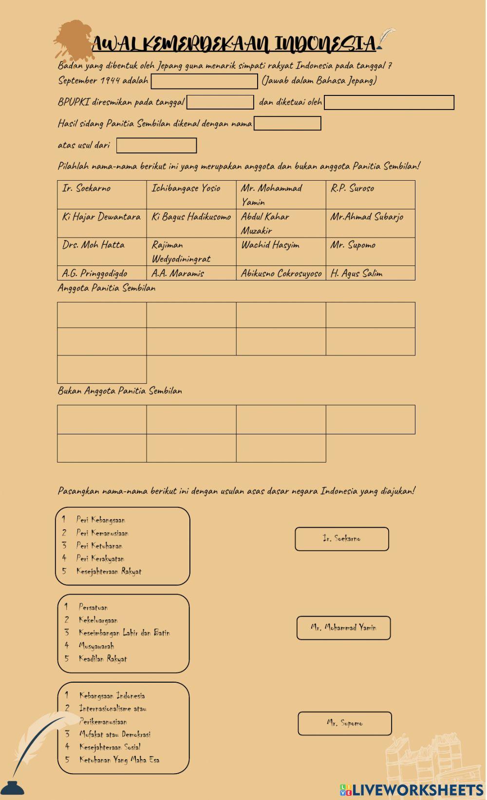 Awal Kemerdekaan Indonesia
