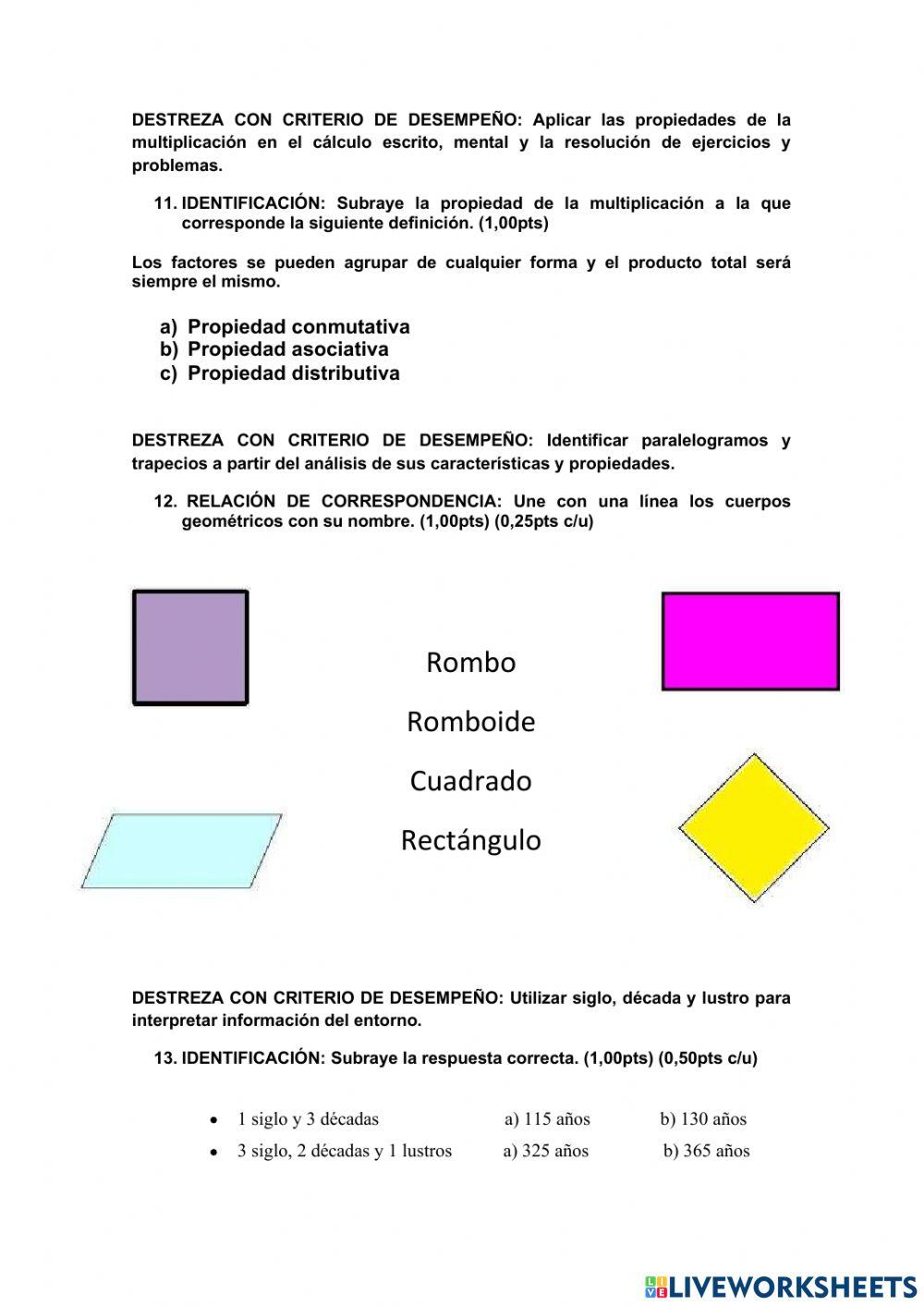 Prueba primer qumestre