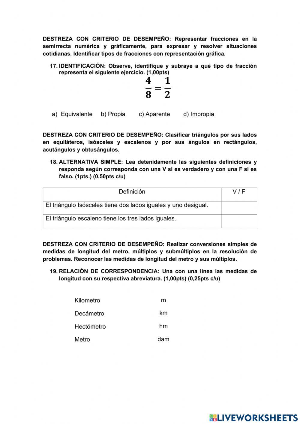 Prueba primer qumestre