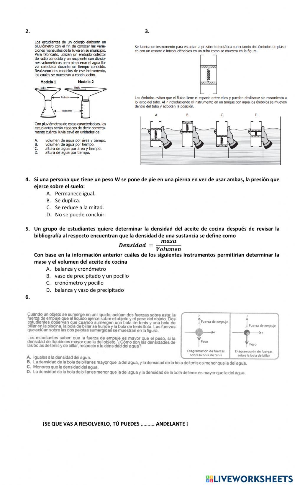 Taller Evaluativo. Hidromecánica