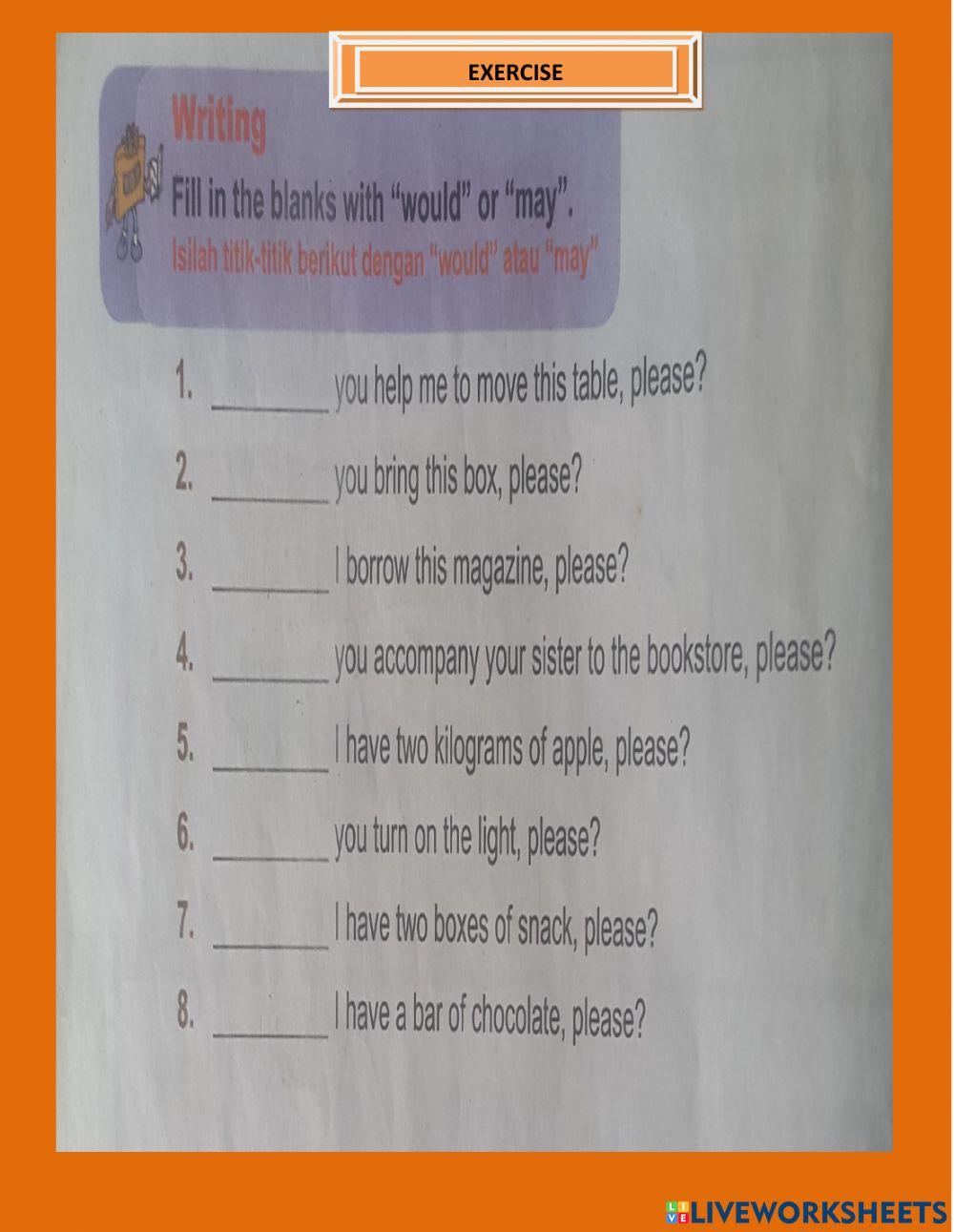 Asking for help and things part 2 KD6 kelas 4 (18-02-2021)