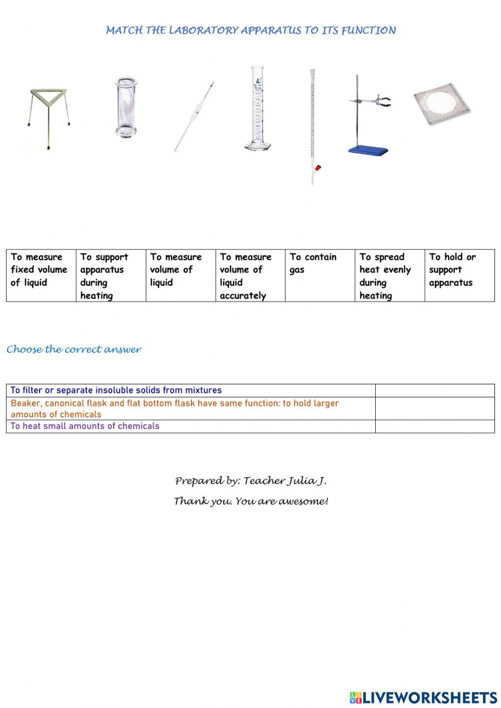 Laboratory Apparatus