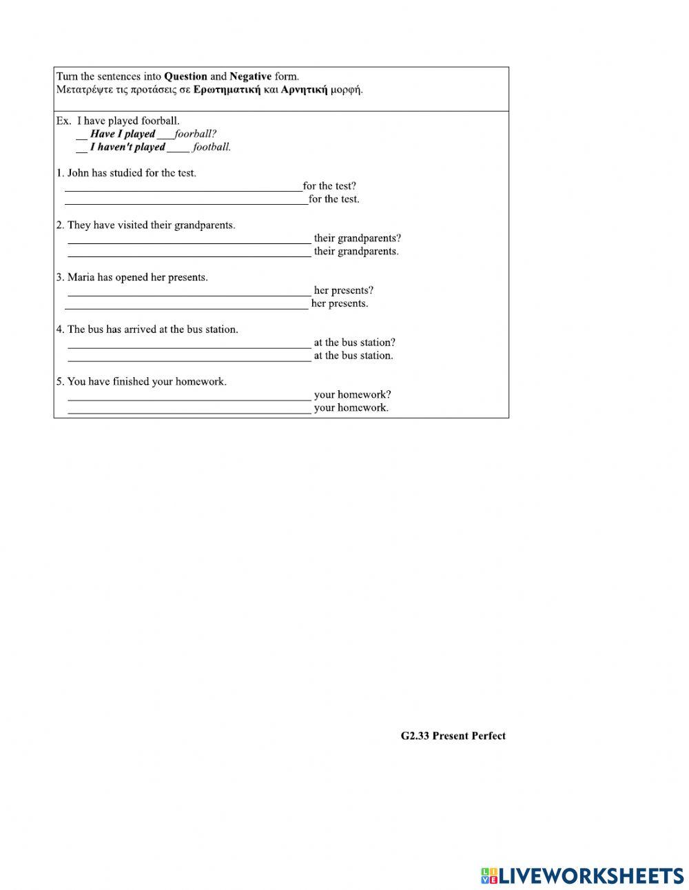 Bsenior Worksheet 33