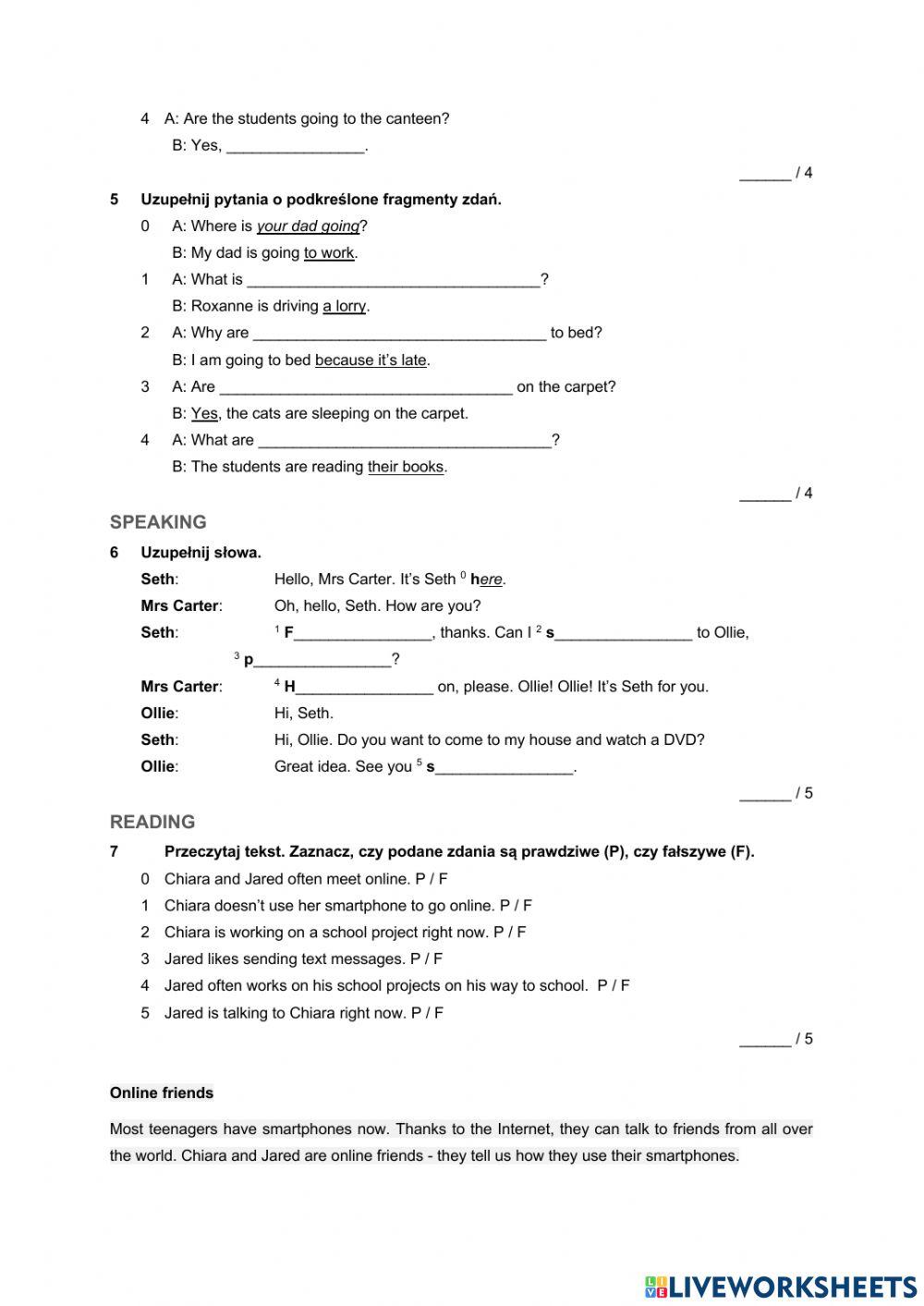 UNIT 3-ENGLISH CLASS A1+