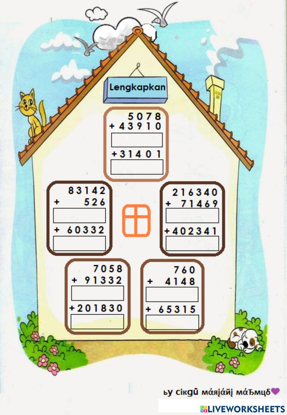 Latihan Nombor Bulat