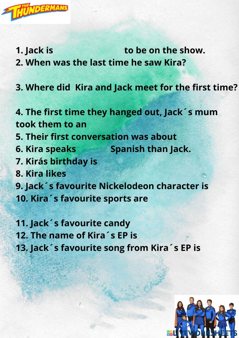 The Thundermans- Interview Questionaire