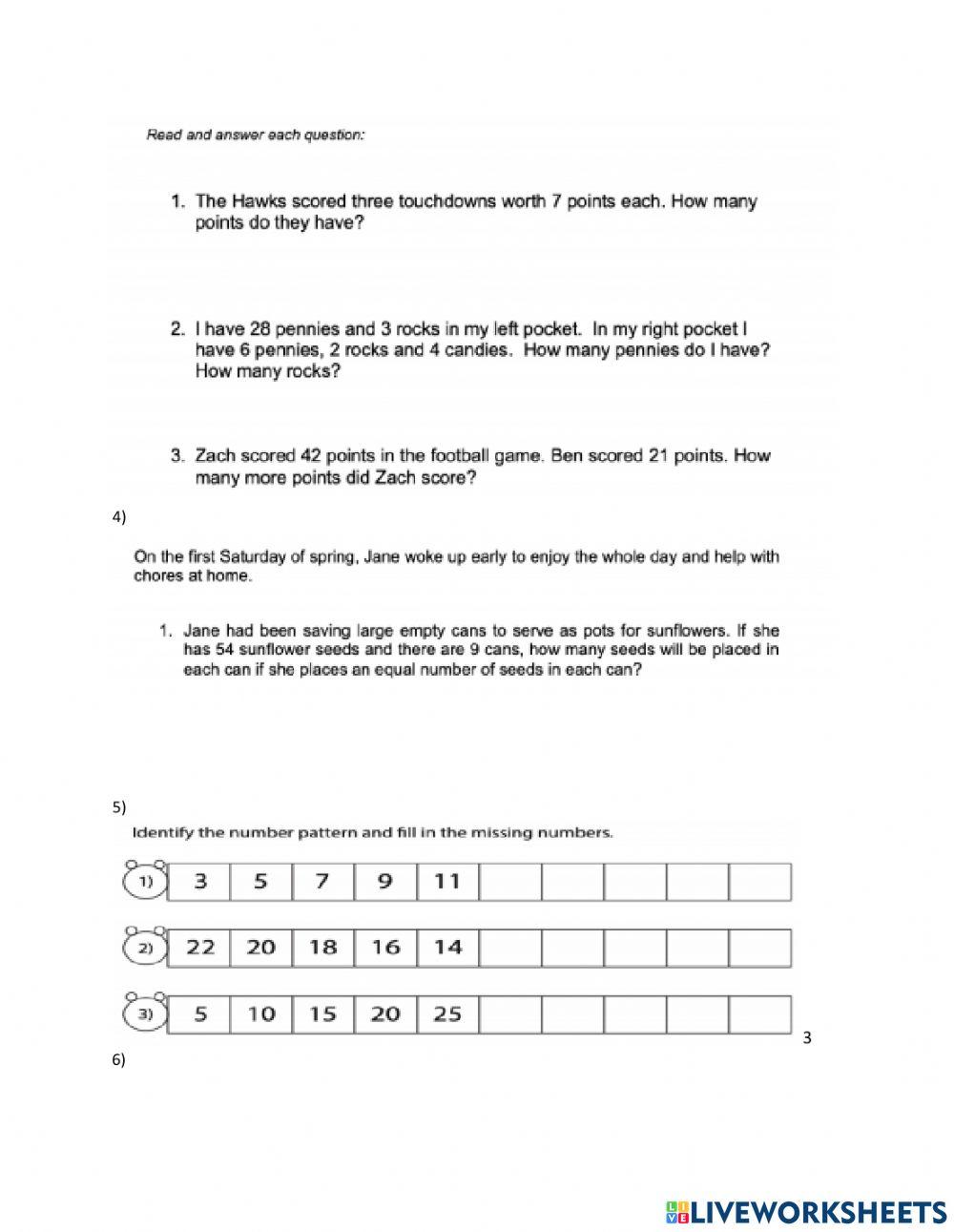 GRADE 5 MATH MINISTRY OF EDUCATION