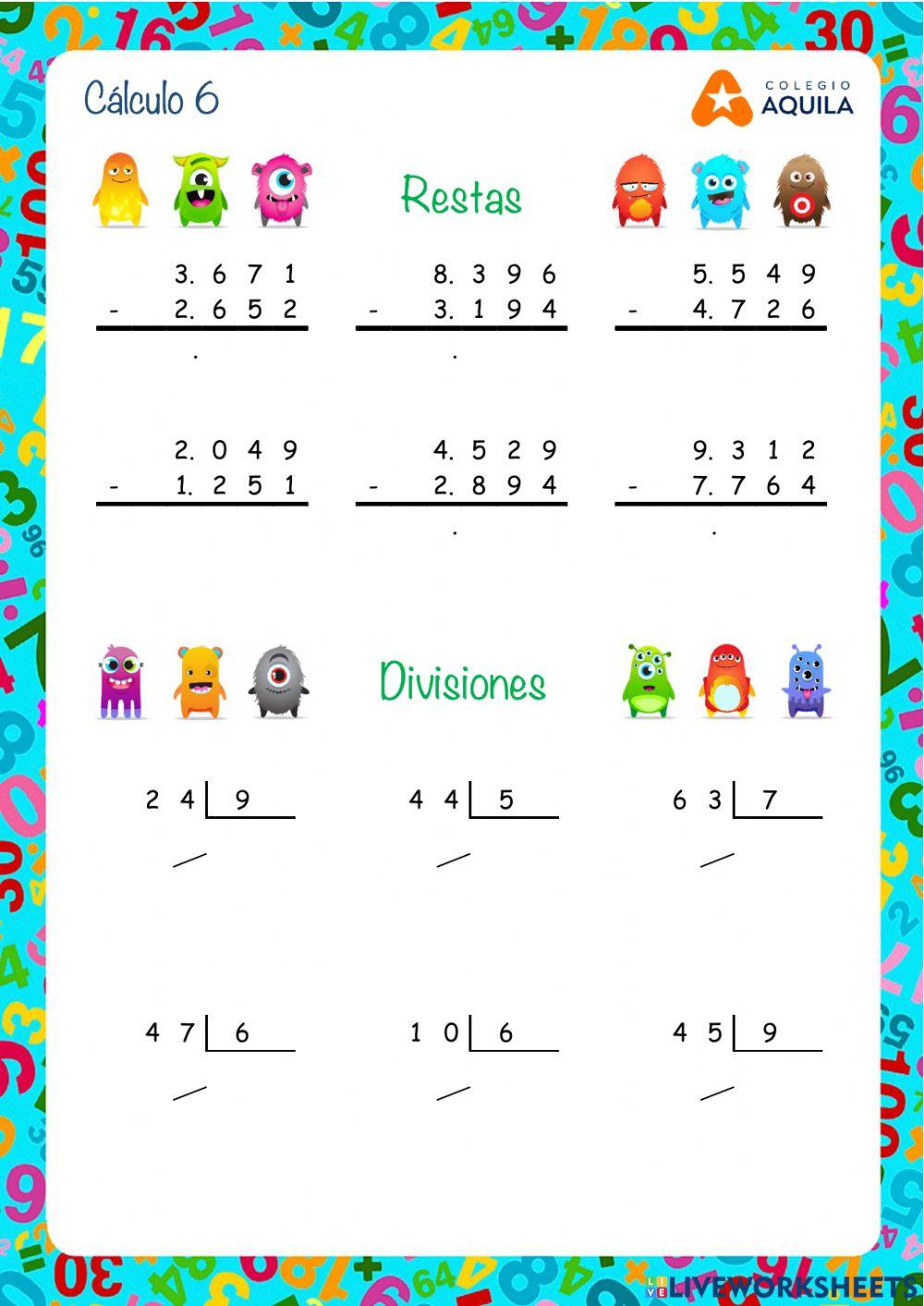 Cálculo operatorio T2 - 6-2