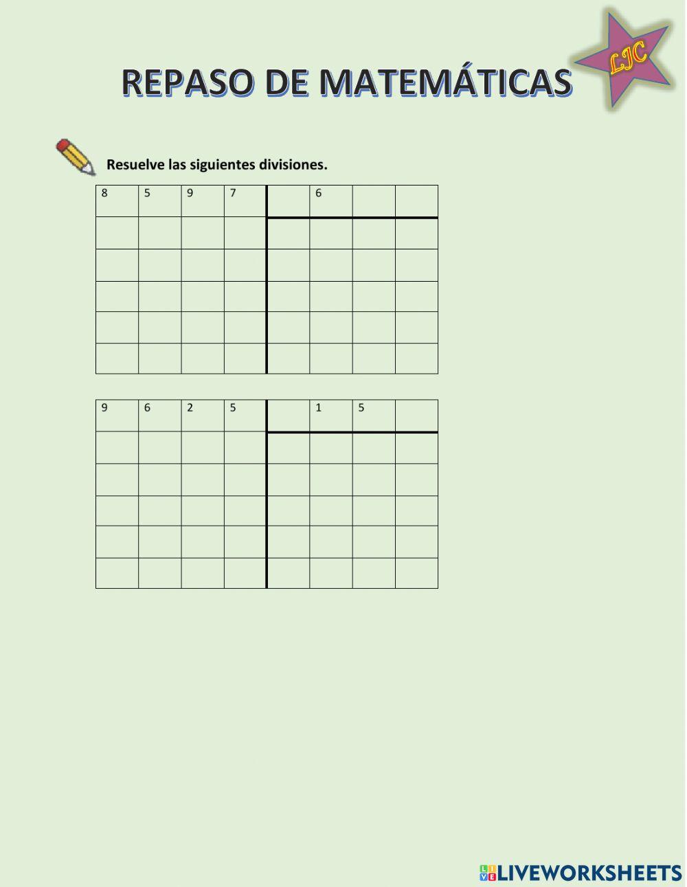 Fracciones y decimales