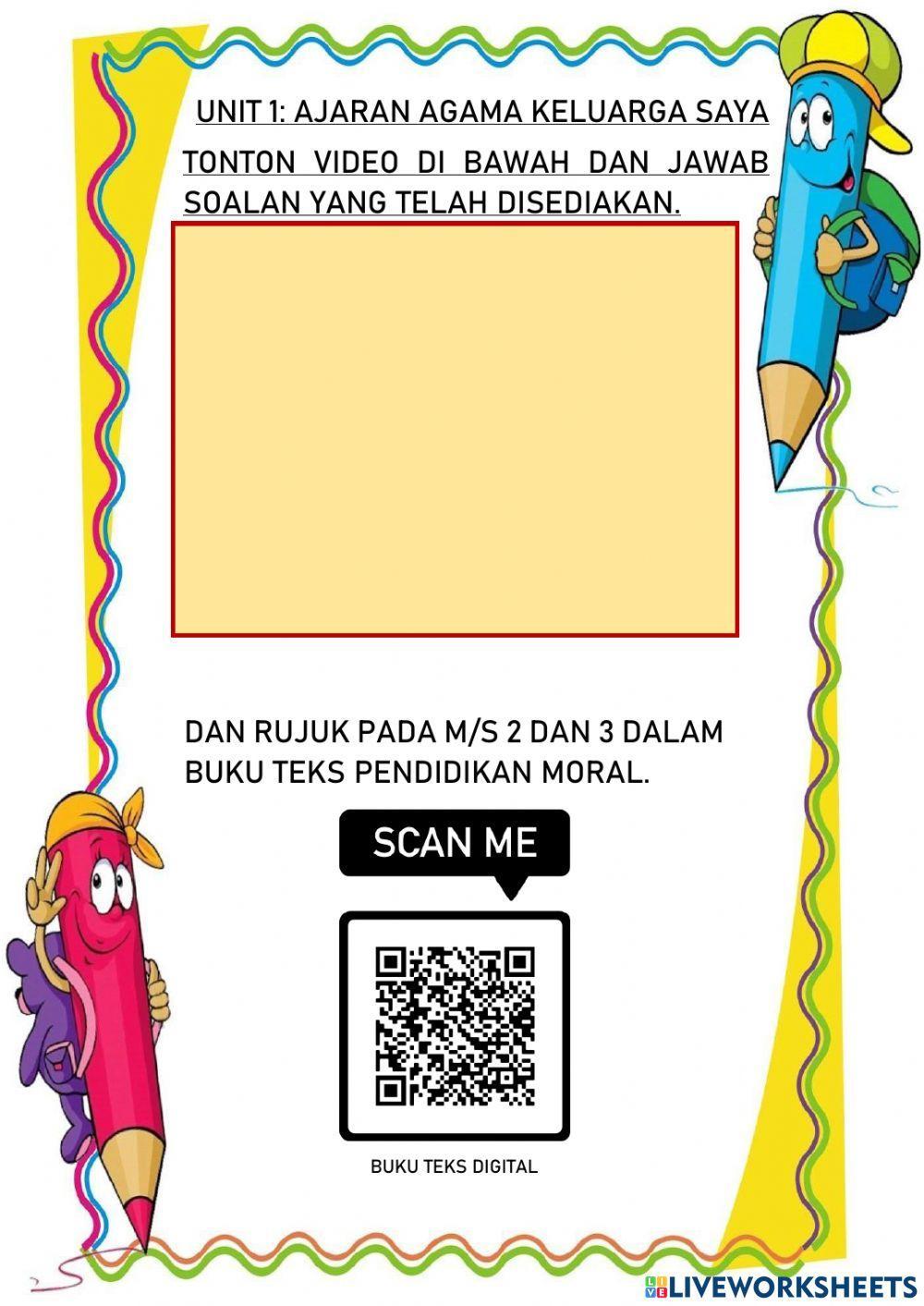 Unit 1:Ajaran Agama Keluarga Saya