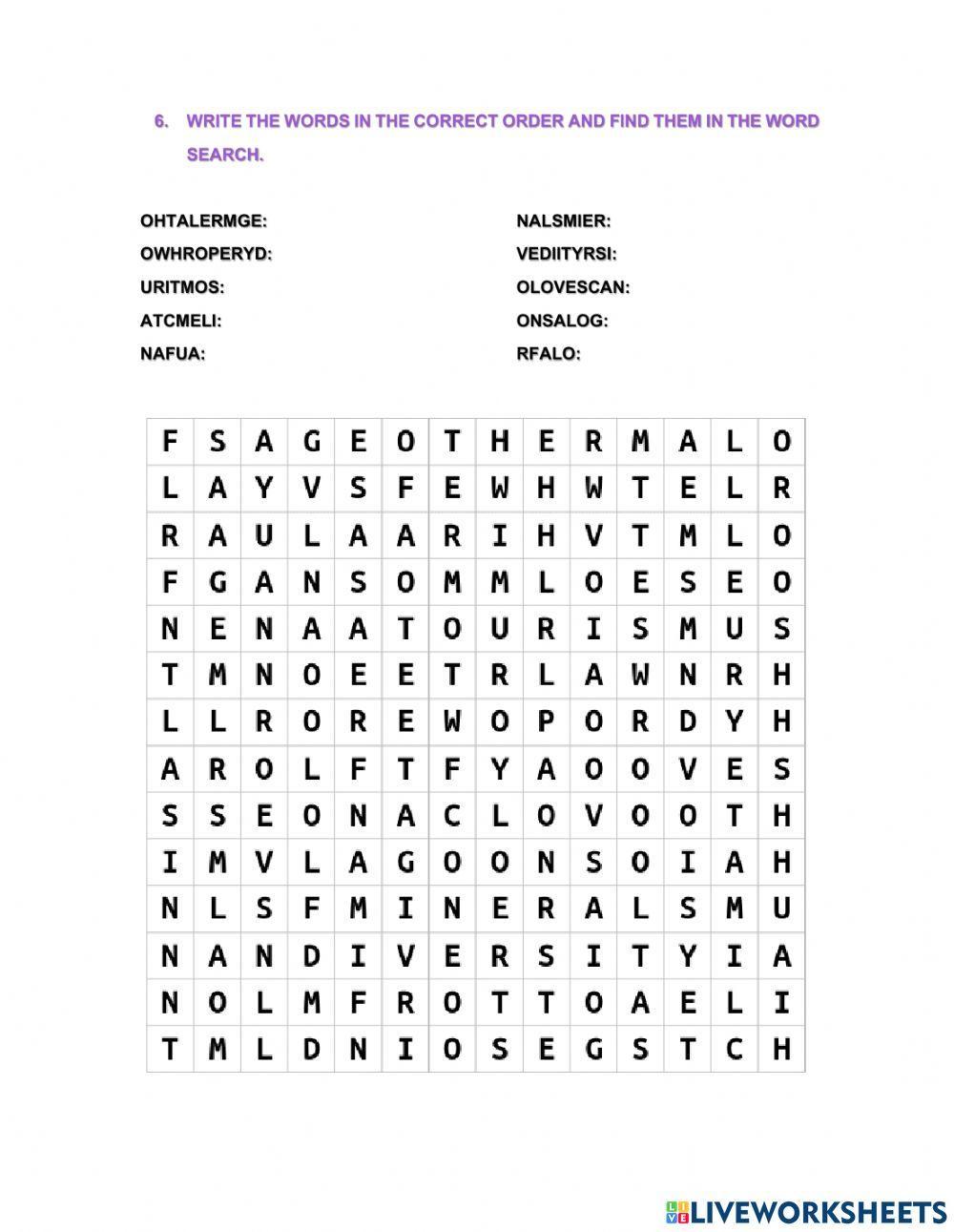 Topic 17: Ecuador's Natural Resources