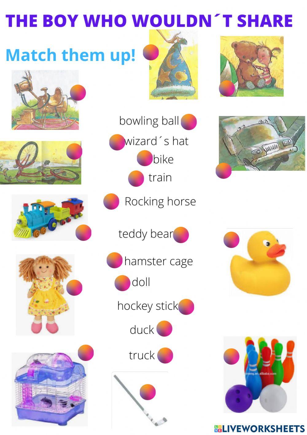 The boy who wouldn-t share vocabulary