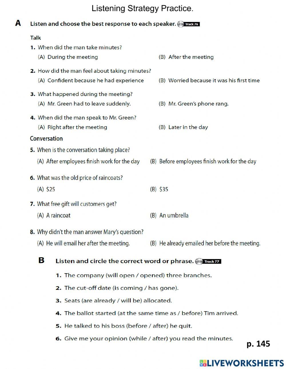 BOOK DEVELOPING. UNIT 10. MEETINGS