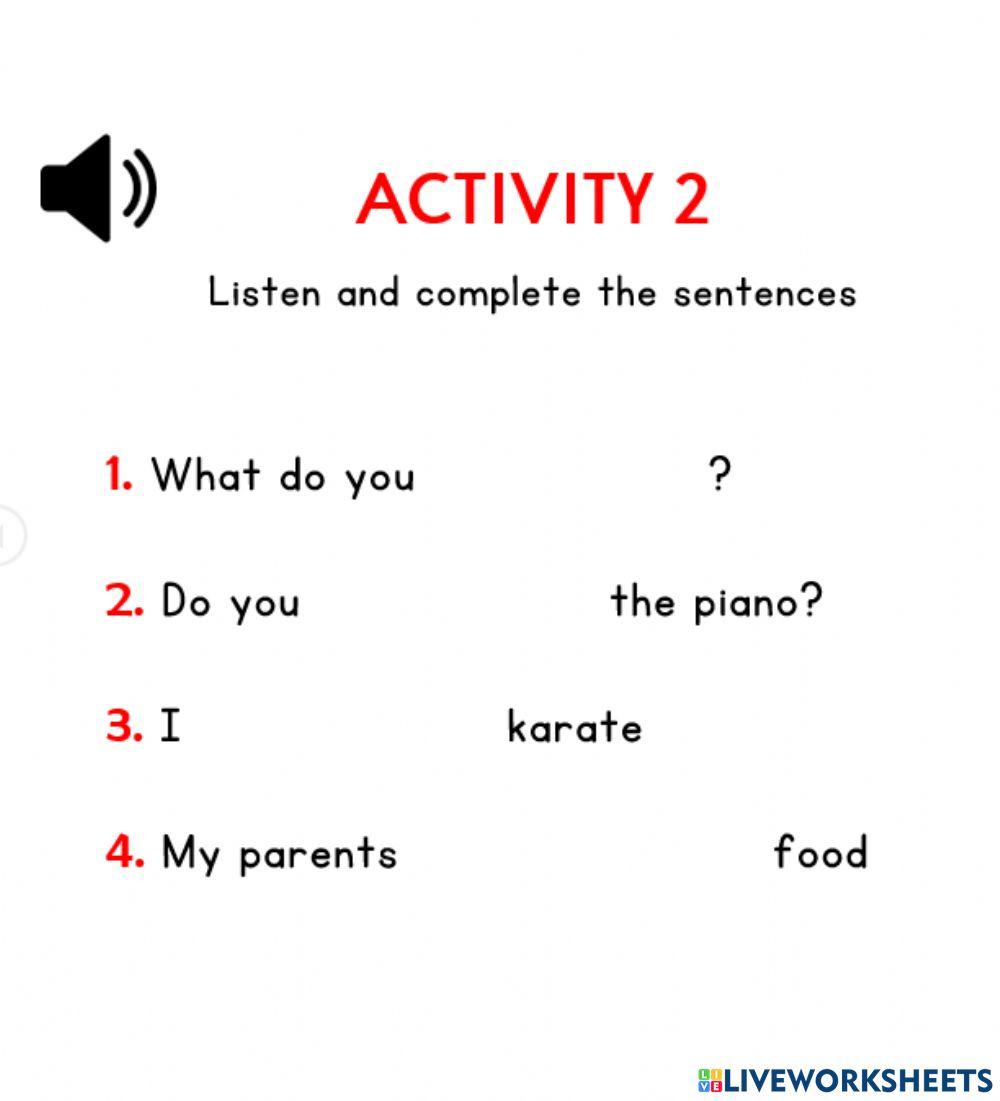 Activity 2- unit 1