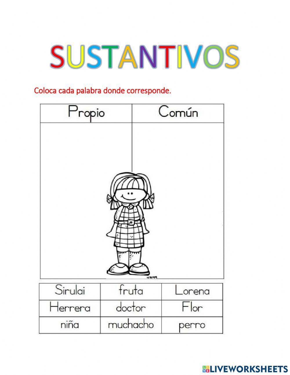 Sustantivos