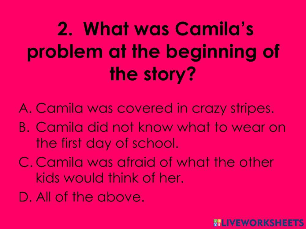 A bad case of stripes