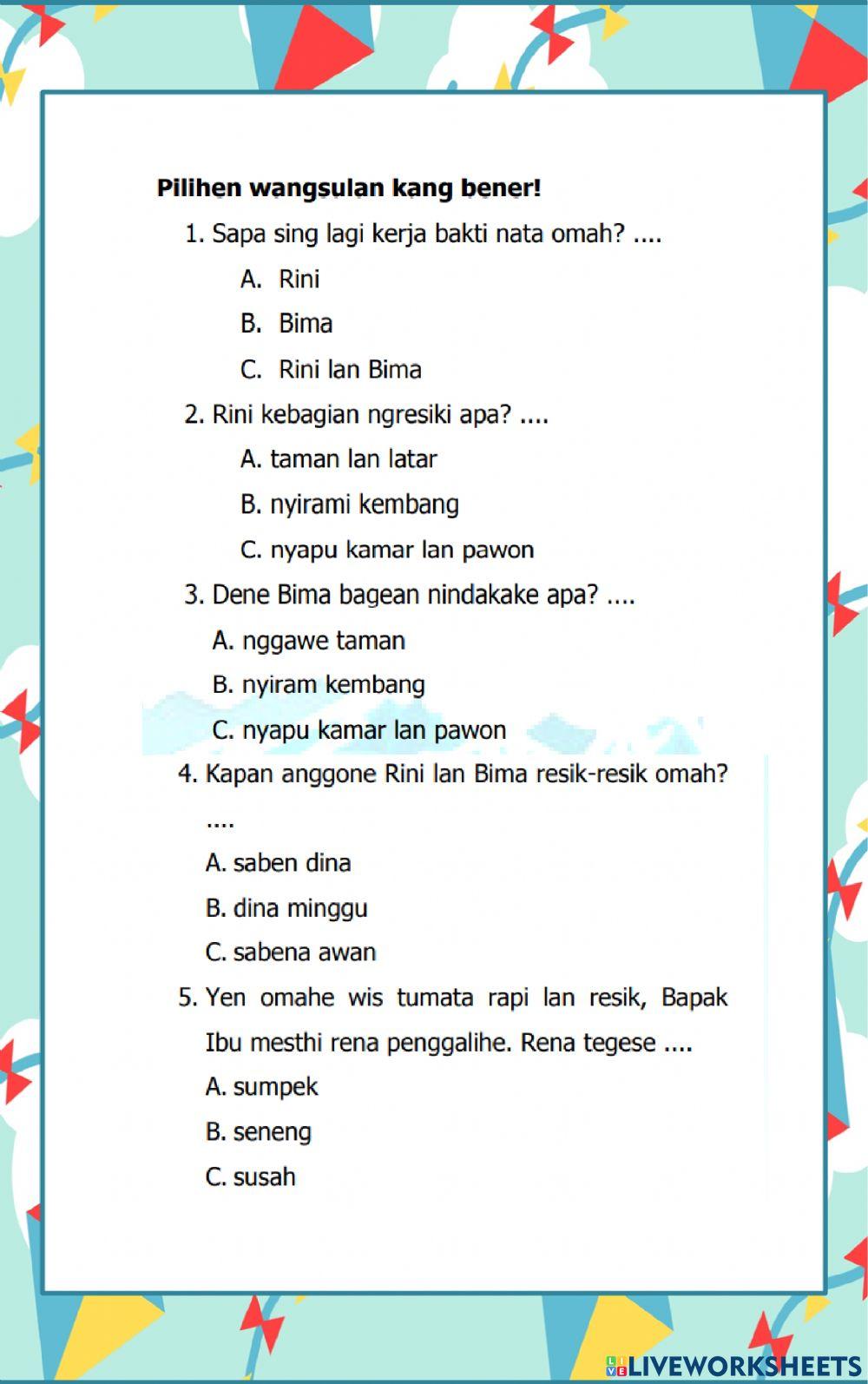 Bahasa jawa