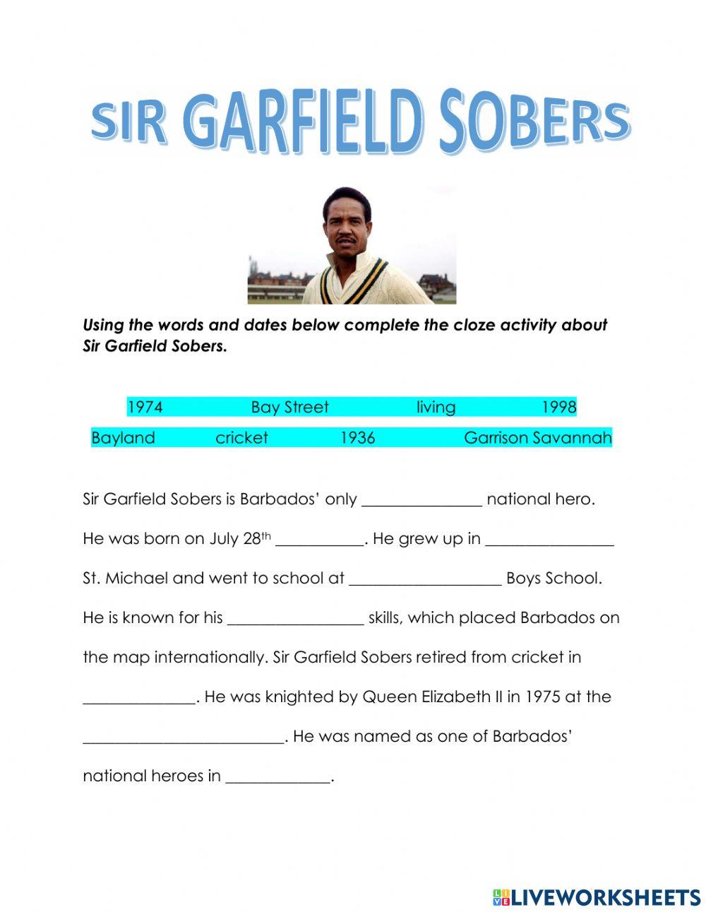 Sir Garfield Sobers