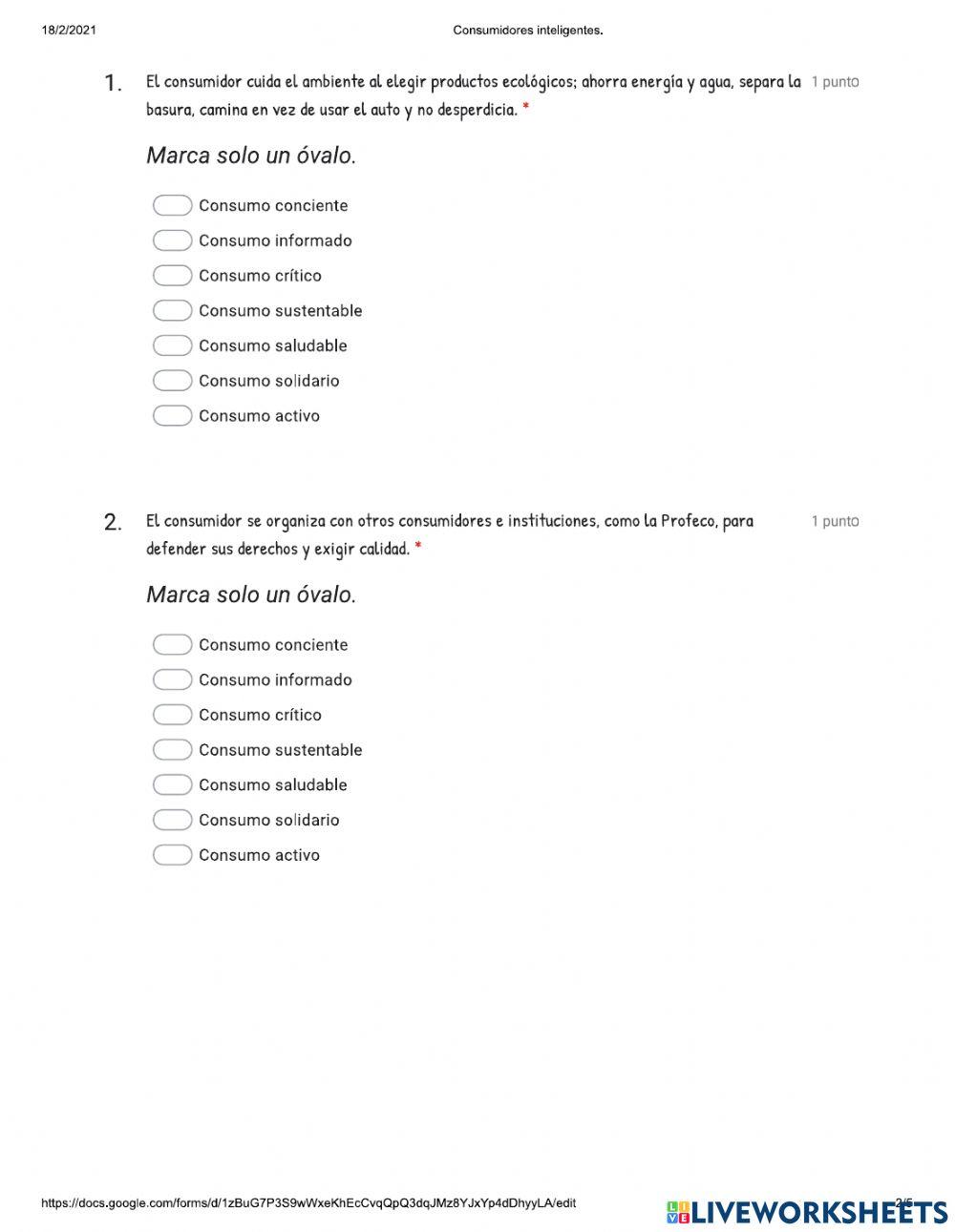 Consumidores inteligentes