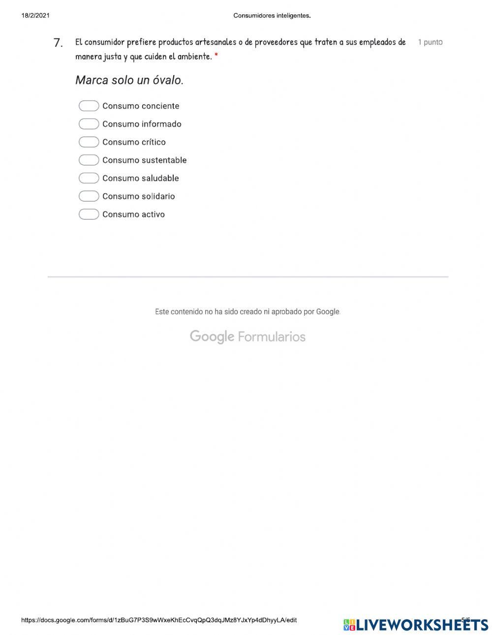 Consumidores inteligentes