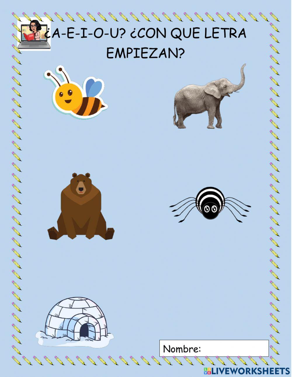 ¿con que letra empieza?