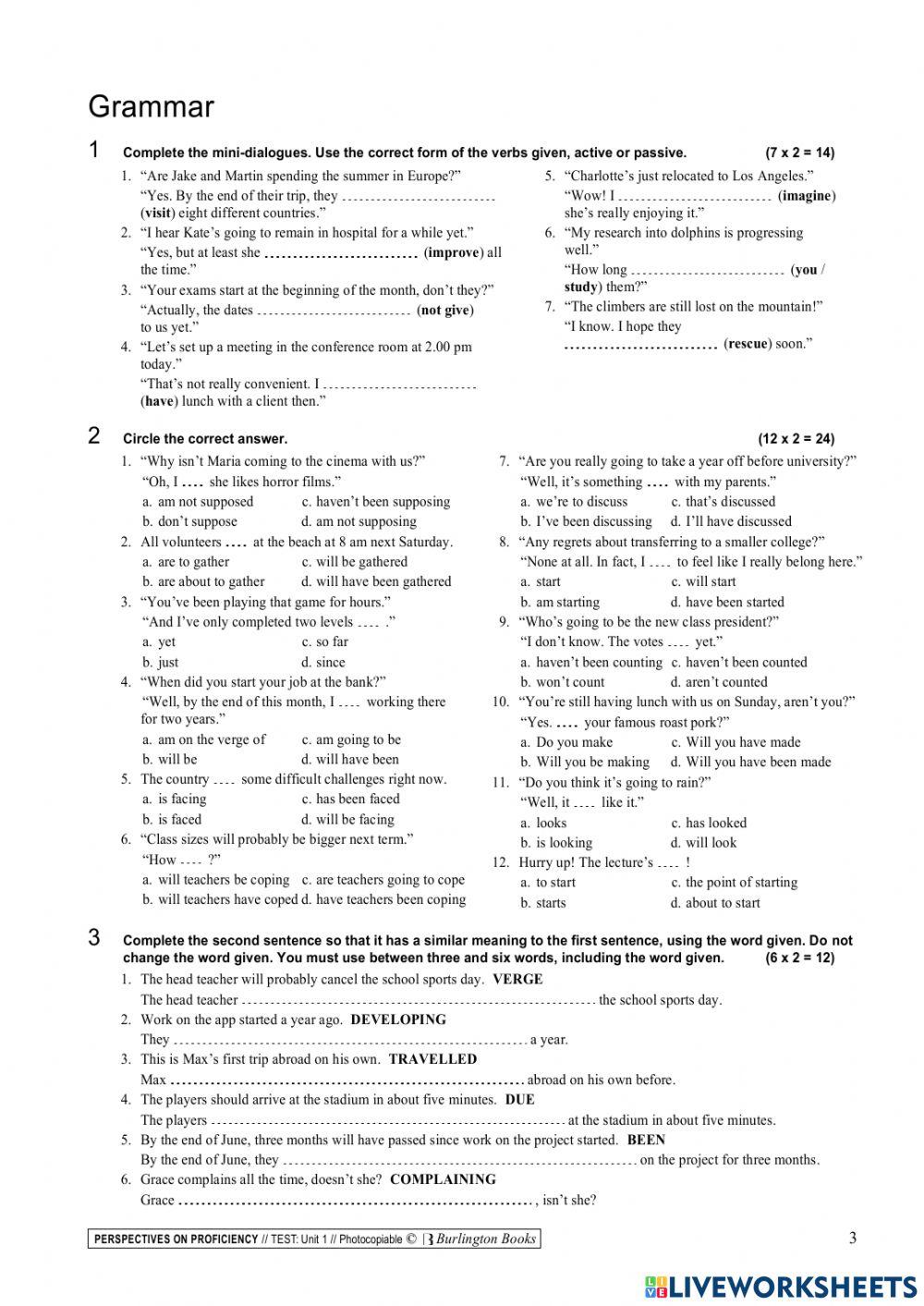 Perspectives Unit 1 Test 1929 eirini_gk Live Perspectives Unit 1 Test 1929 eirini_gk Live