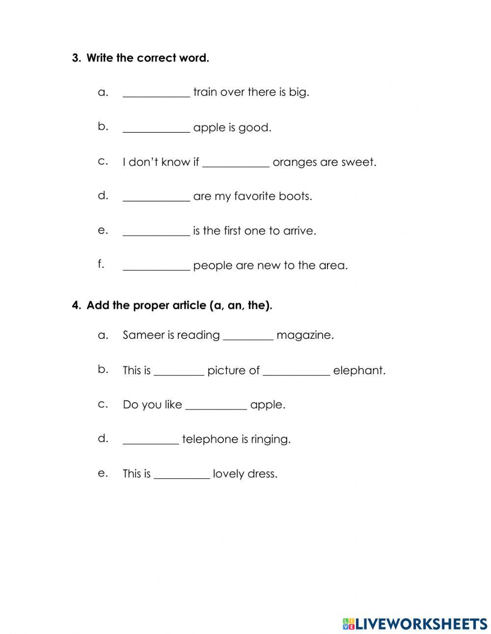 English Exam (GROUP2) - Grammar