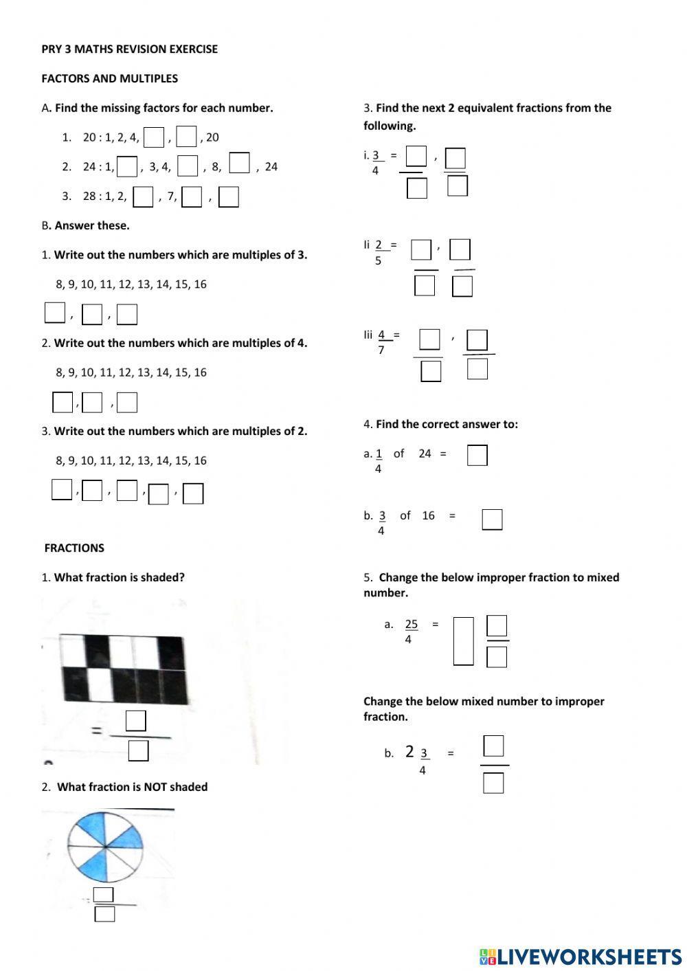 738928 | Maths Revision grade 3 | Bada Oluwabunmi