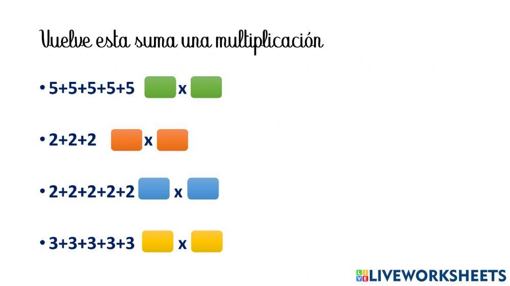 La multiplicación