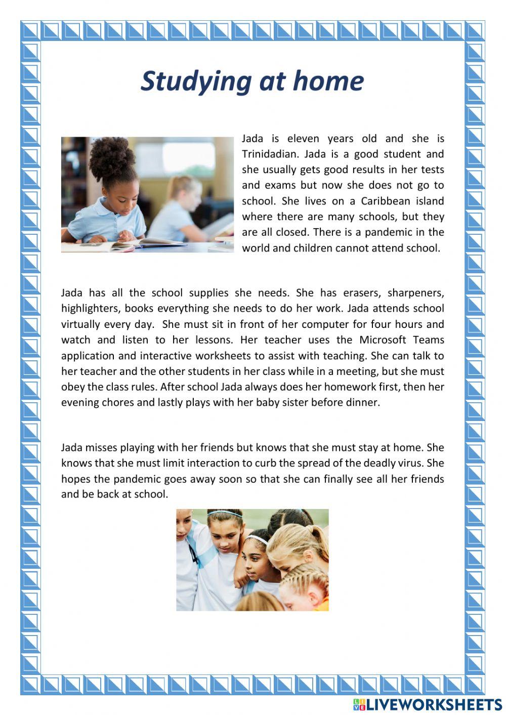 Reading Comprehension