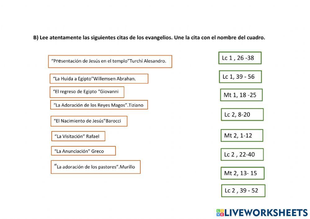 Taller artístico de religión