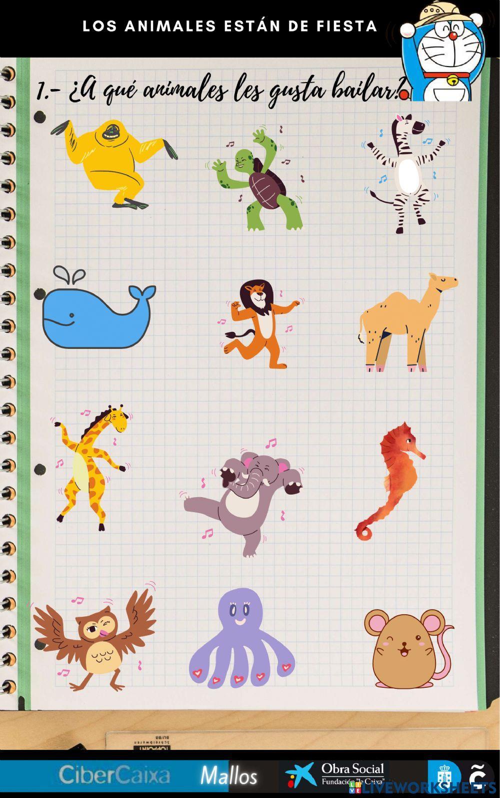 Continentes y animales