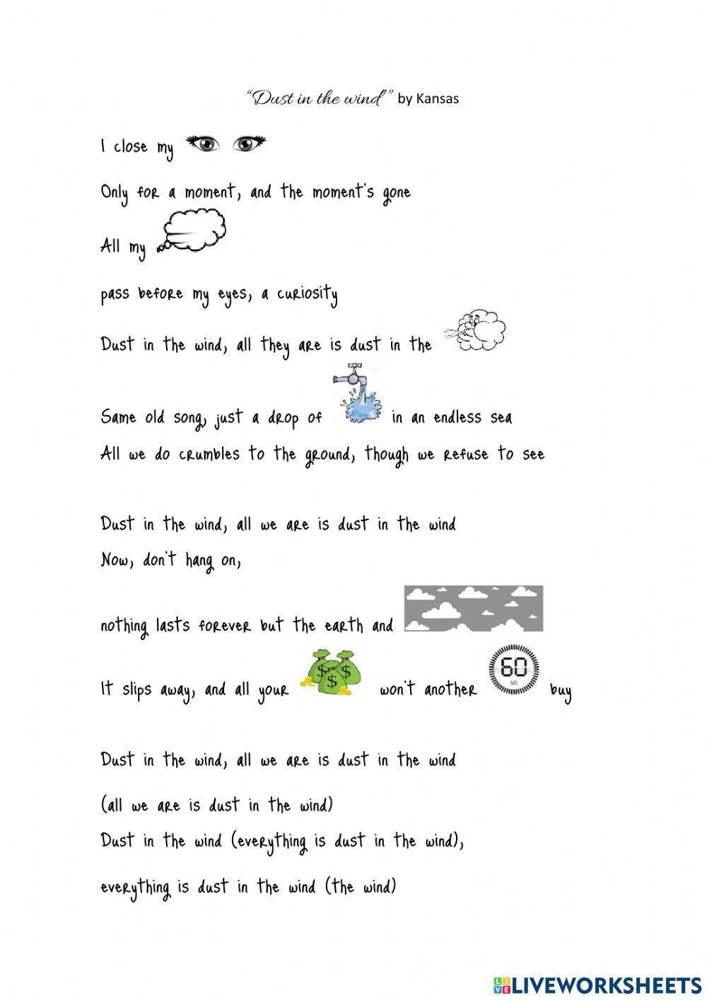 Dust in the wind (song)